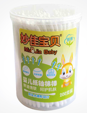 Miàojiā Bǎobè Baby Slim-shaft Cotton Swabs