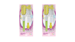 Miàojiā Bǎobèi Baby Bottle Brush 4-Piece Set