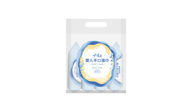 Miàojiā Bǎobèi Baby Hand and Mouth Wet Wipes 25*4